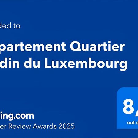 Appartement Quartier Jardin Du Luxembourg Free Netflix Paris Exterior photo